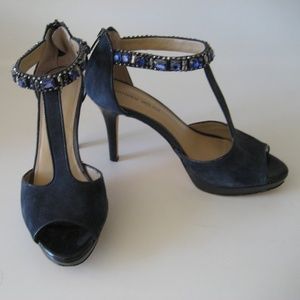 Antonio Melani beaded heels 10